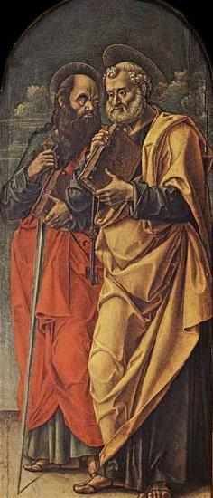 Bartolomeo Vivarini Sts Paul and Peter oil painting image